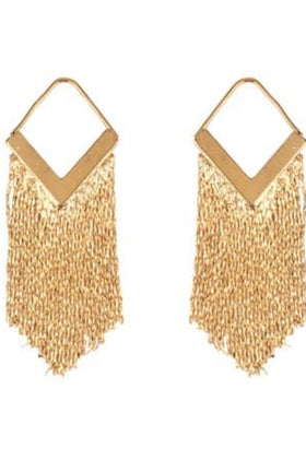 Pretty Little Patriot Fringe earrings