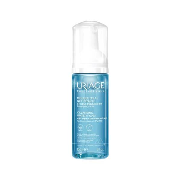 Uriage Gentle Facial Cleansing Foam & Makeup Remover - Suitable for Normal & Combination Skin Types