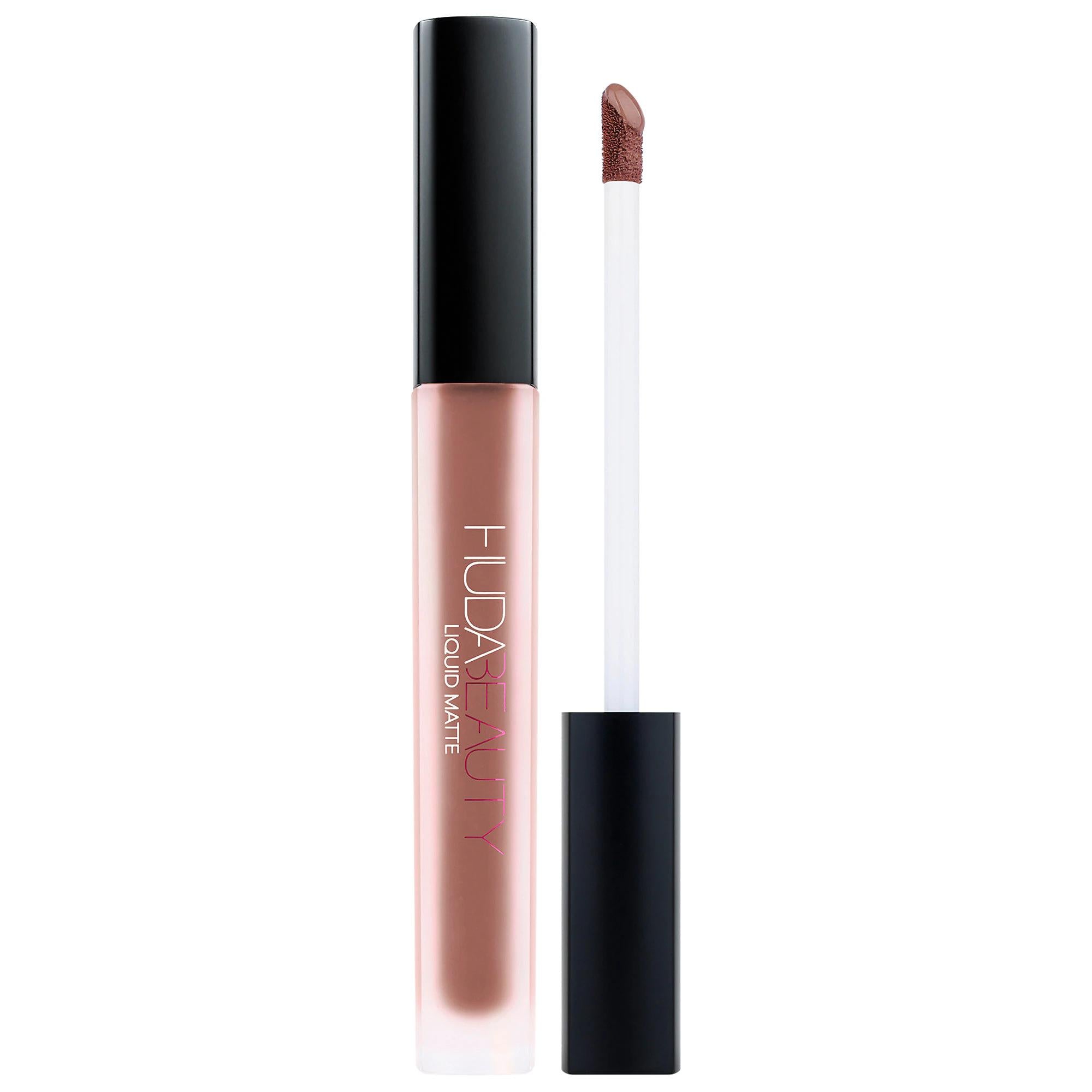 HUDA BEAUTY Liquid Matte Ultra-Comfort Transfer-proof Lipstick - Long-Lasting, Vegan, Cruelty-Free Lip Color