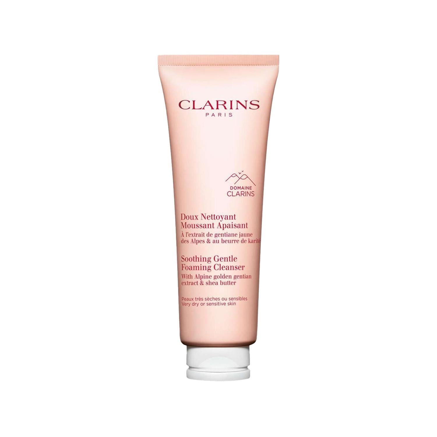 Clarins Gentle Foaming Cleanser: Soothing Face Wash for Sensitive Skin | Calming, Effective, & Irritation-Free Cleansing