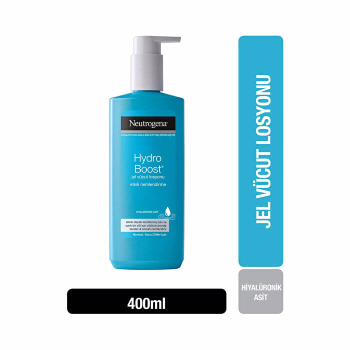 Neutrogena Hydro Boost Gel Body Lotion 400ML - Ultra Lightweight Moisturizer | Hydration