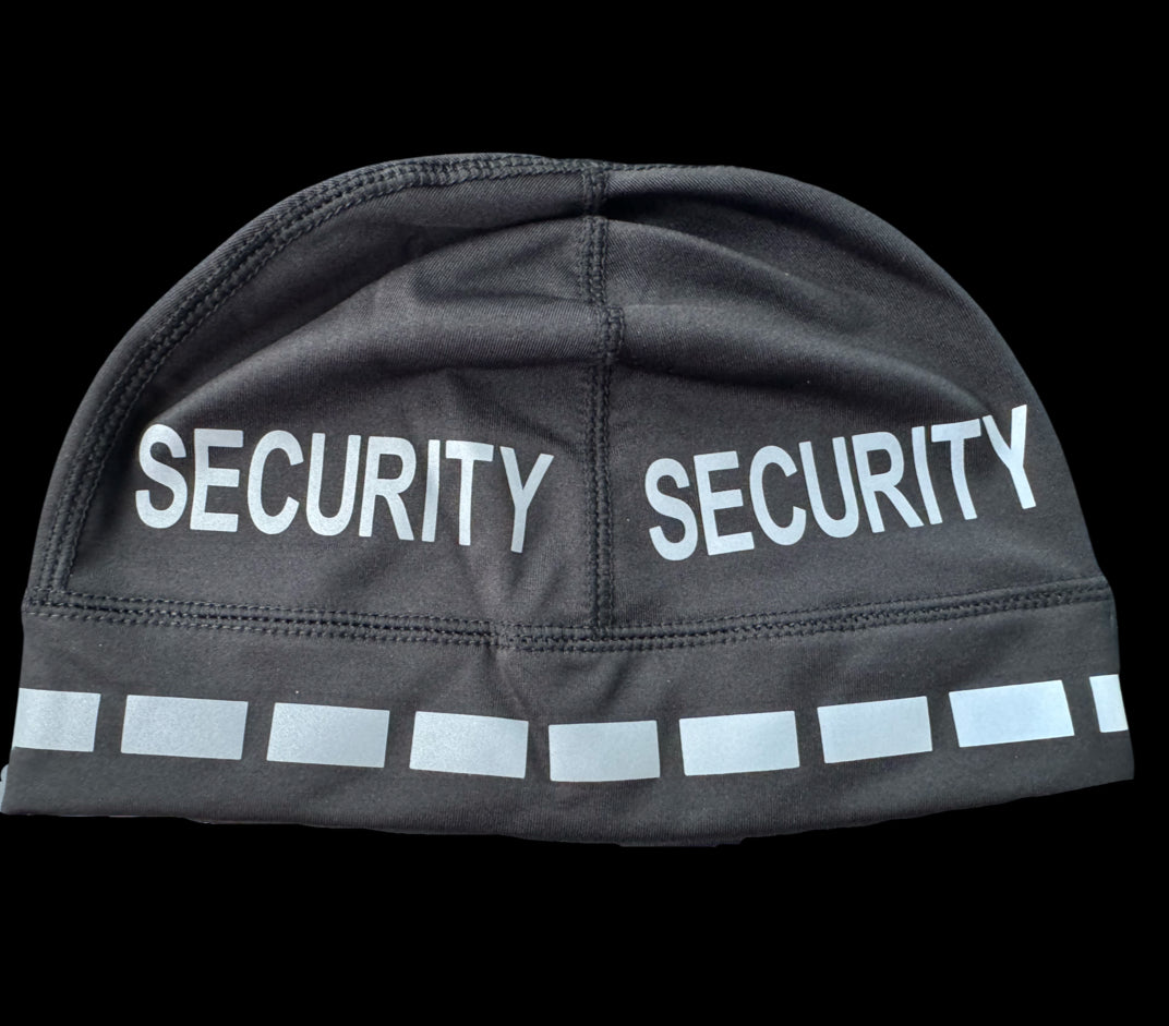 VisiBlue Black Beanie- SECURITY — VisiBlue tactical gear for law enforcement