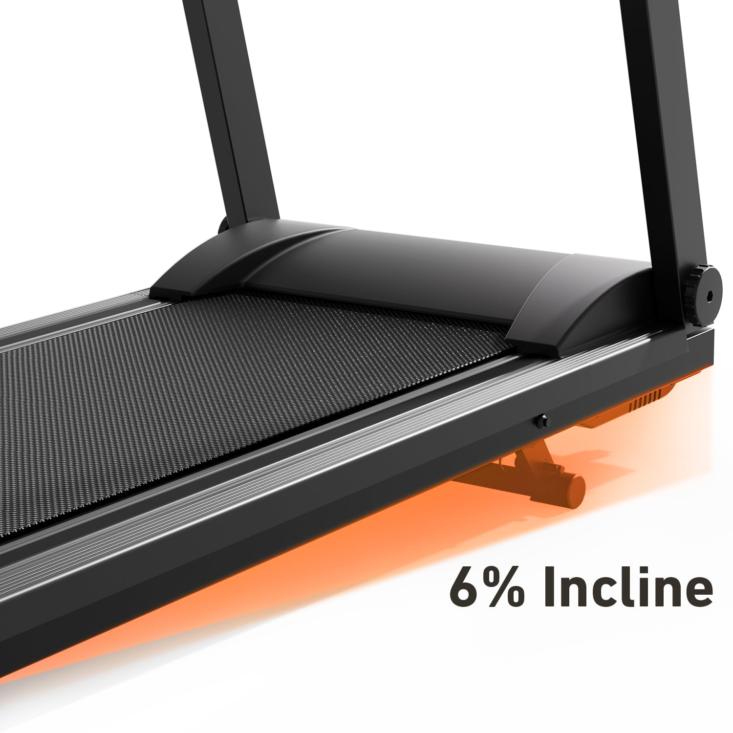 DeerRun All-New 2026 A1 Pro Move+ Smart Foldable Treadmill with 6% Incline & NFC | 350 lbs, 10 mph, Black – DeerRun®, view 21