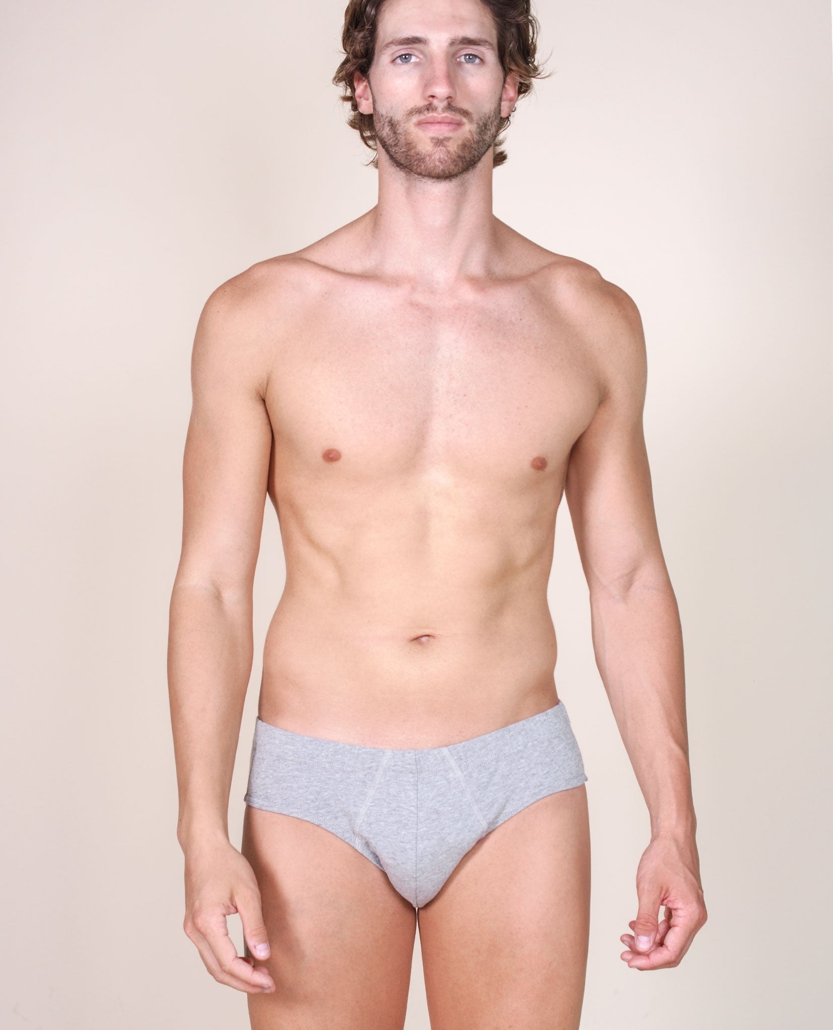 tittimitti BASIC COTTON Premium Quality Italian Underwear Cotton Men's Briefs Without Fly. Proudly Made in Italy (983) — main