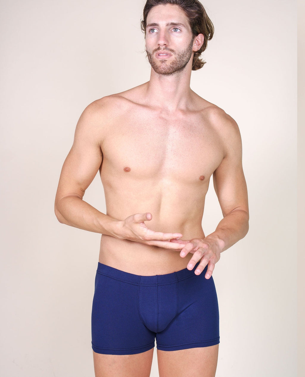 tittimitti BASIC COTTON Premium Quality Italian Underwear Cotton Men's Boxers Without Fly. Proudly Made in Italy (984) — in-u