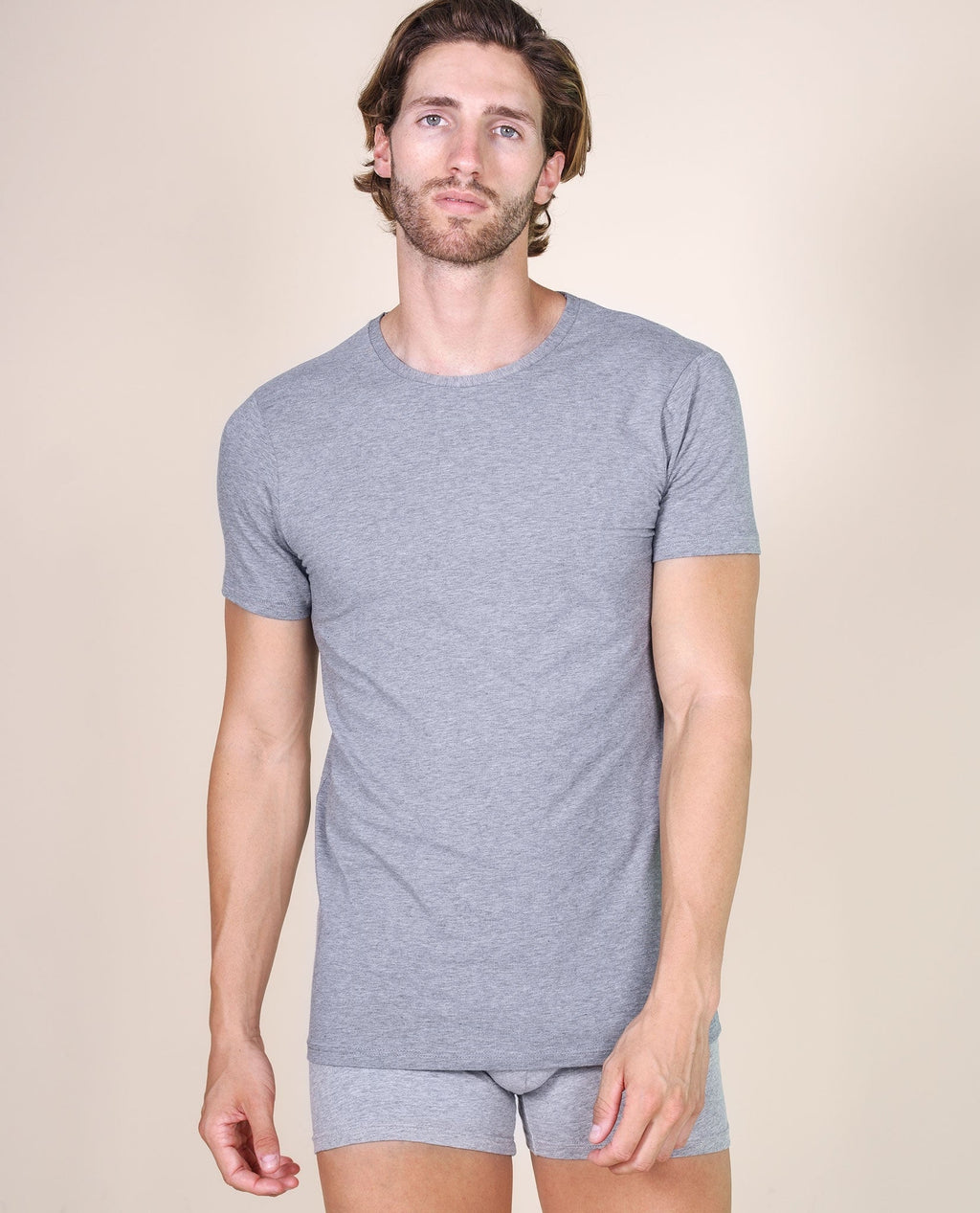 tittimitti BASIC COTTON Free Spirit Premium Quality 100% Cotton Men's Crew Neck T-Shirt. Proudly Made in Italy (906) — main p
