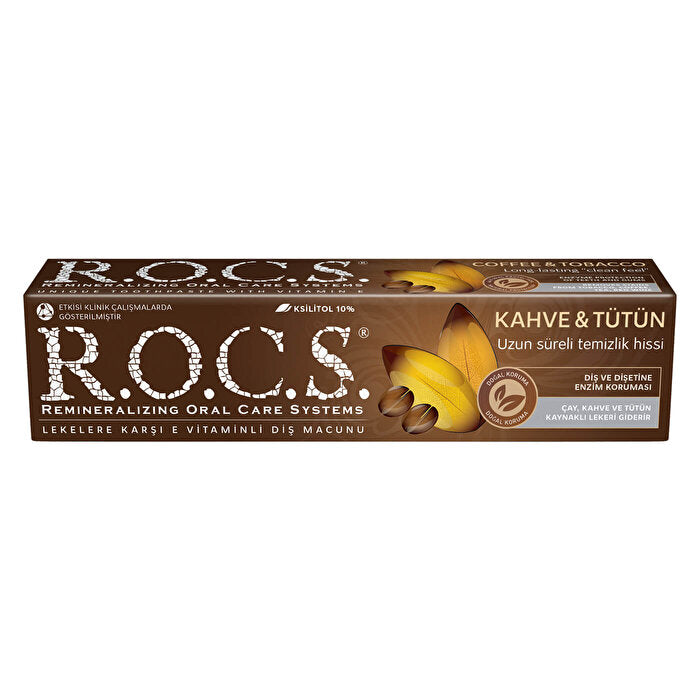 ROCS Coffee & Tobacco Toothpaste 60ml