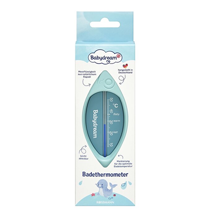 Babydream Baby Bath Thermometer - Fish-Shaped Design | Assorted Colors