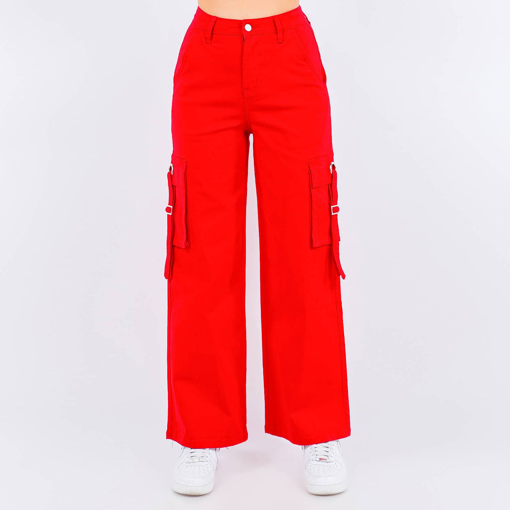 MWBW Apparel and More WIDE LEG CARGO POCKET PANTS-RJH20697 — packaging