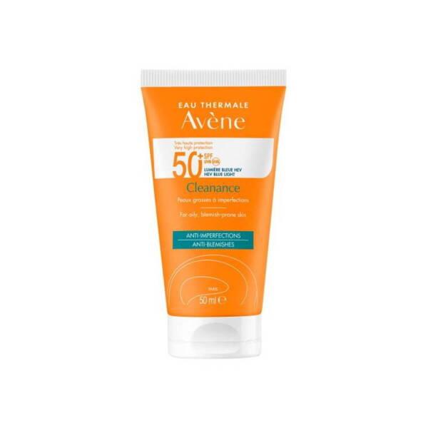 Avene Solaire Cleanance SPF 50+ Sunscreen for Oily Skin - Lightweight, Water-Resistant Broad-Spectrum Protection