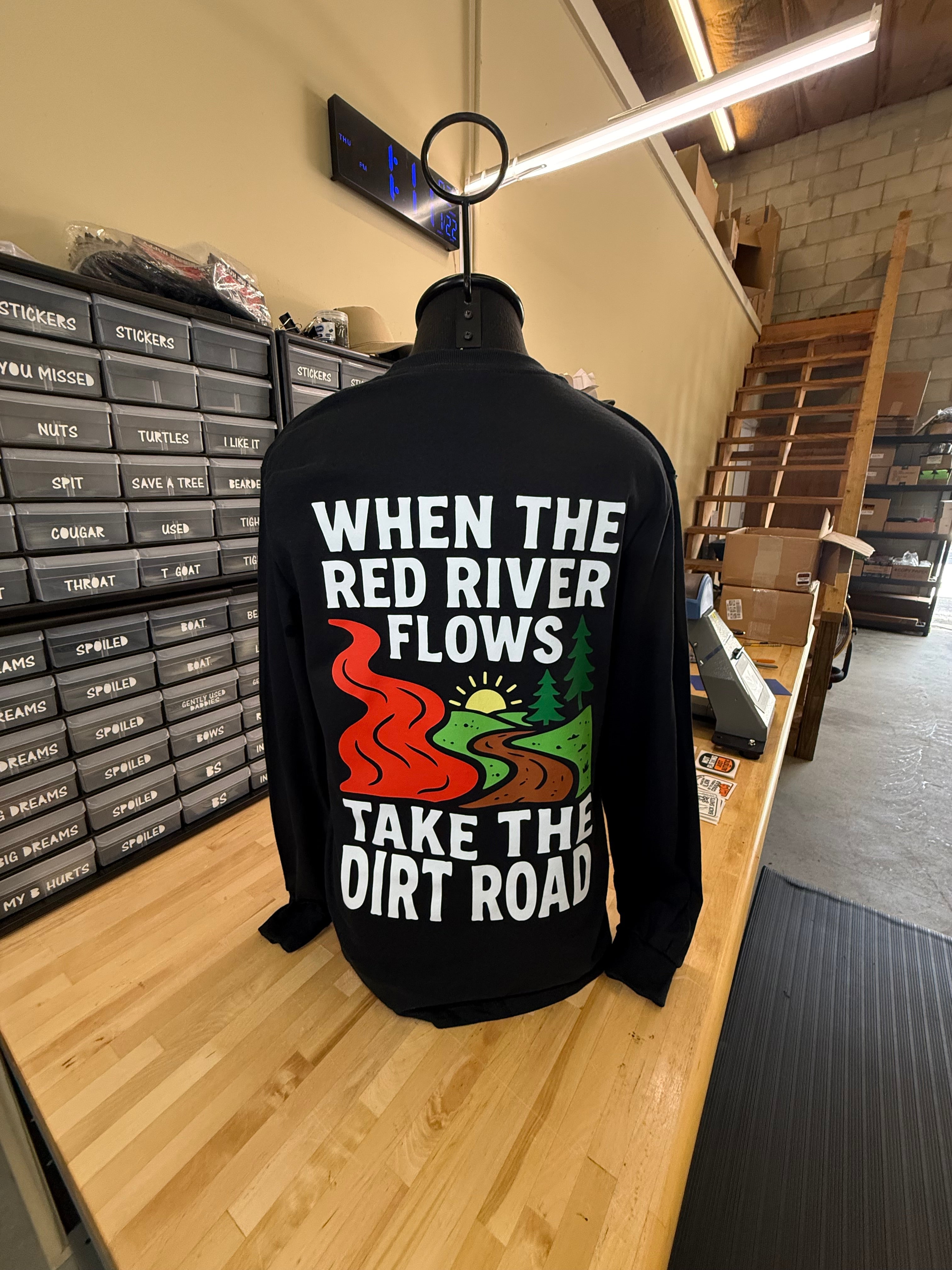 Luckless Outfitters Red River Long Sleeve — lifestyle context