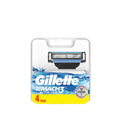 Gillette Mach3 Replacement Razor Blades 4-Pack - Sharp, Comfortable Shave for Men