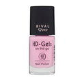 Rival Loves Me HD-Gels Nail Polish No.36 Lavender Life Gel Effect 9 ml - Quick & Glossy Nail Gel Polish for Salon-Like Finish
