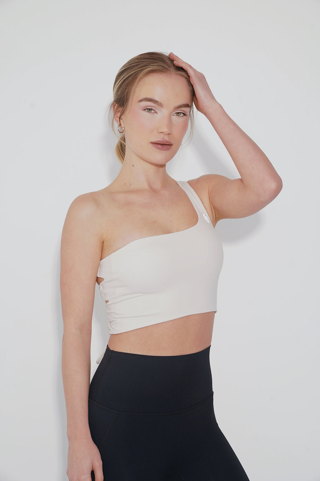 KIMITH BRAND I Am Wise Tie up Bra in Ivory — lifestyle context