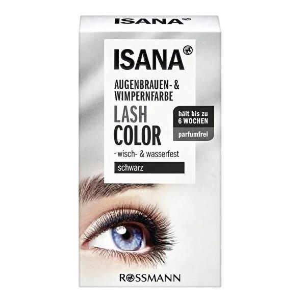Isana Eyebrow and Eyelash Dye - Intense Black Color for Defined Look