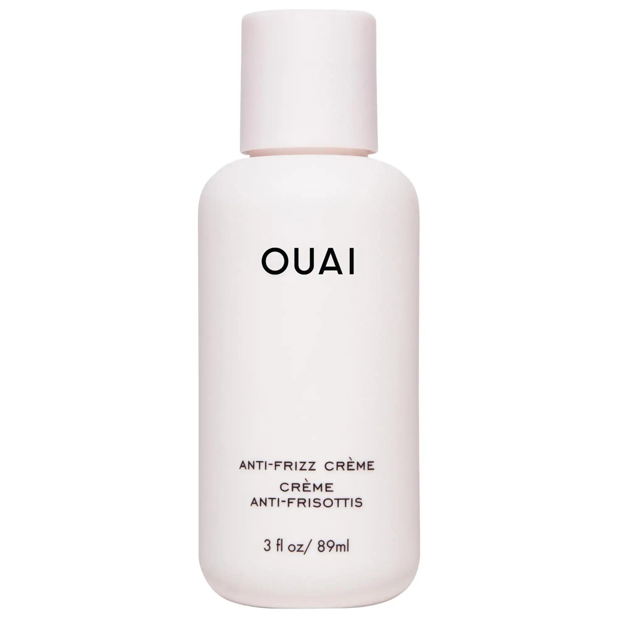 OUAI Anti-Frizz Hair Styling Cream: 72-Hour Frizz Control & Heat Protection, Vegan & Gluten-Free Hair Cream for Smooth, Hydrated Hair