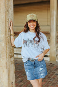 Wild Junkie Saddled Horses Graphic Tee — main product shot