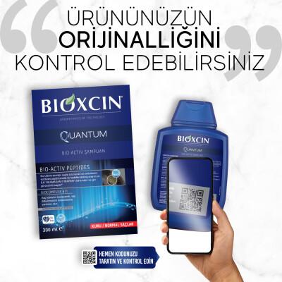 Bioxcin Quantum Shampoo for Dry-Normal Hair - Nourishing, Moisturizing, Argan Oil & Keratin Enriched