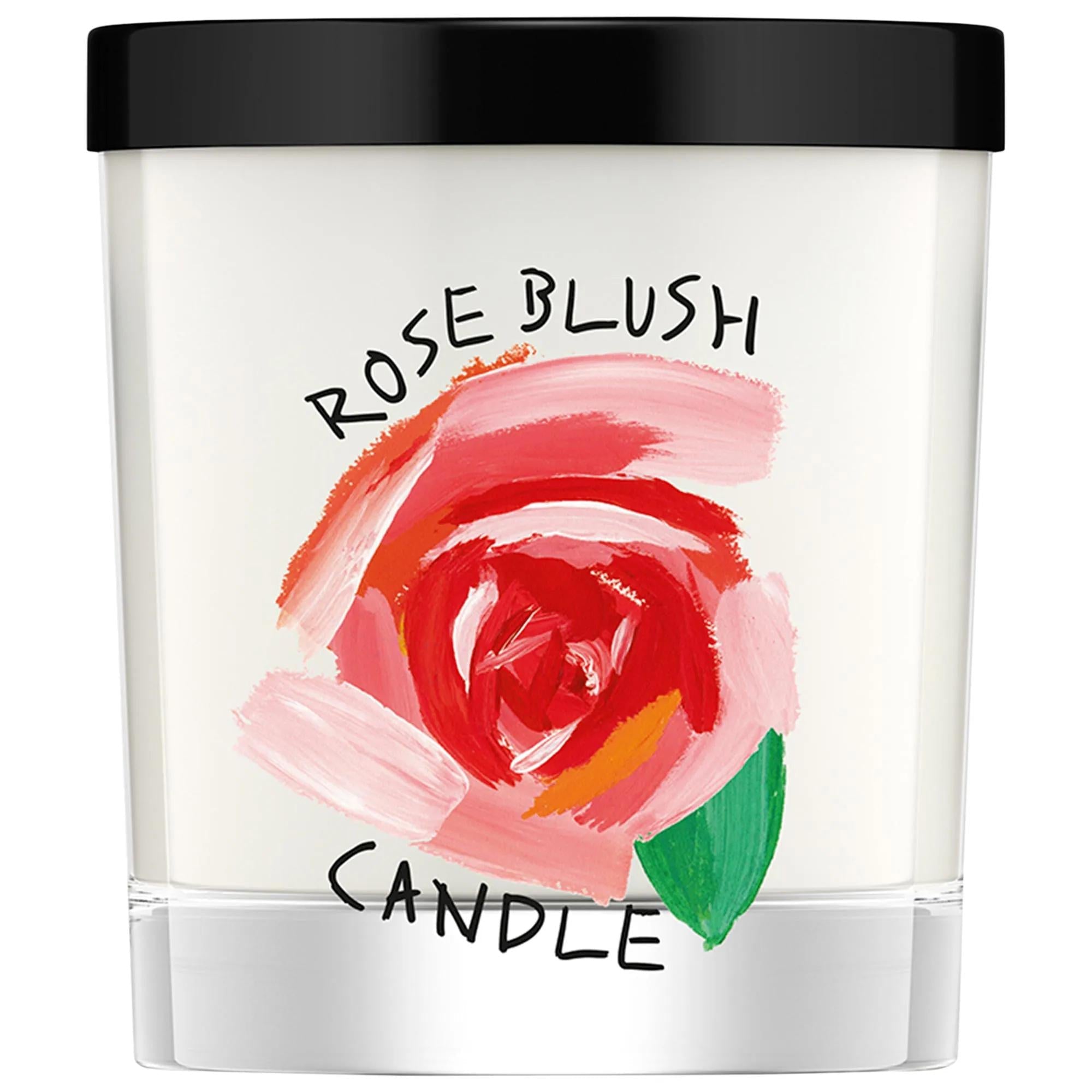 Rose Blush Rose Scented Candle - Floral Fragrance, Long Burning 45-Hour Aromatic Candle for Home Fragrance & Relaxation