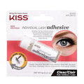 Kiss False Eyelash Adhesive - Transparent, Long-Lasting, 6g - Perfect for Individual Lash Extensions & Natural Look