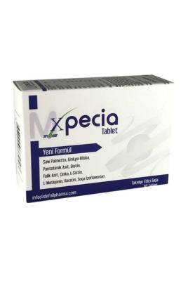 Xpecia For Men 60 Tablets - Hair Health Supplement | Men's Health