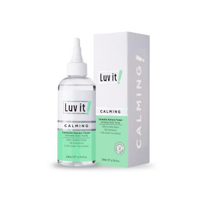 Luv it. Centella Toner - Natural Skincare for Sensitive Skin, Alcohol-Free and Paraben-Free