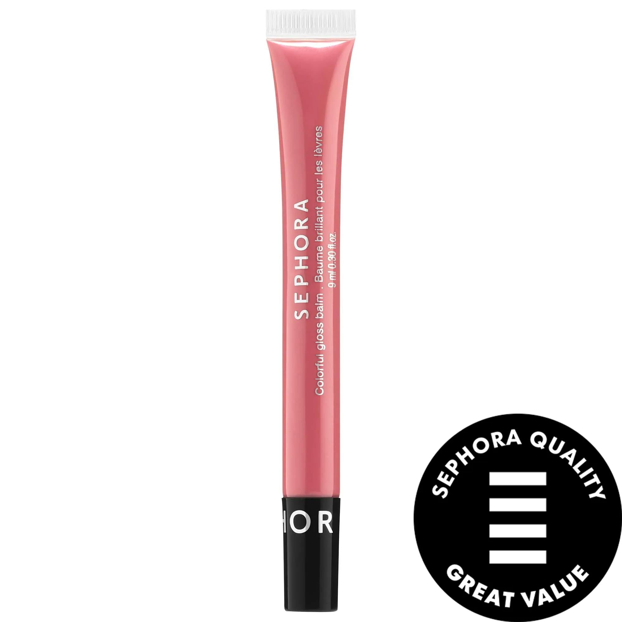 Sephora Lip Gloss Balm: Moisturizing, Non-Sticky, Paraben-Free Tinted Lip Care with Mango & Grapeseed Oils