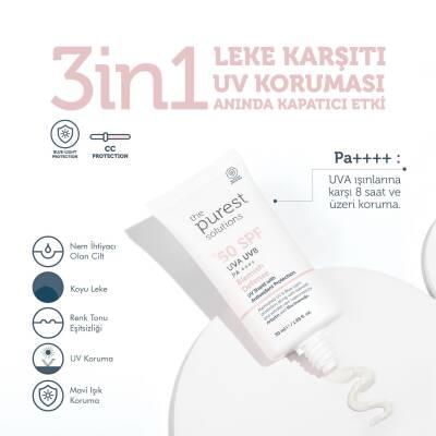 The Purest Solutions Face Sunscreen SPF50+ - Anti-Aging Skincare with Arbutin & Niacinamide