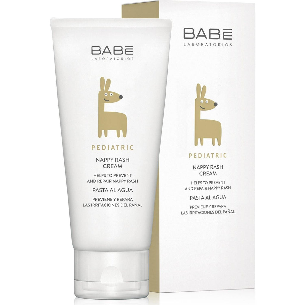 Babe Diaper Rash Cream, Water-Based 3.38 fl oz - Gentle Baby Skin Care for Sensitive Skin, Natural Ingredients