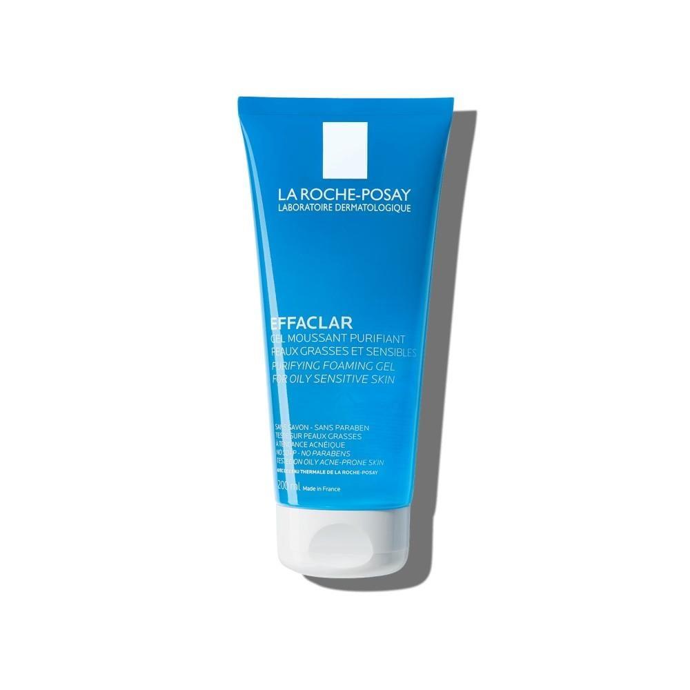 La Roche Posay Effaclar Cleansing Gel for Acne-Prone & Oily Skin - Gentle, Non-Comedogenic & Soothing Formula