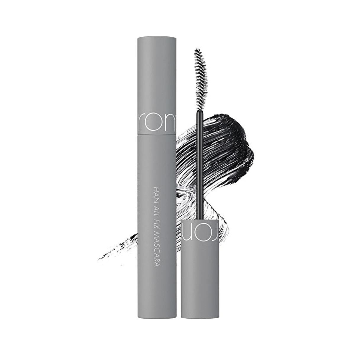 rom&nd Han All Fix Mascara L01 Long Black - Long-Lasting, Waterproof, Volumizing Mascara for Dramatic Lashes