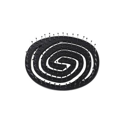 Nascita Pro Three-Dimensional Oval Hair Brush - Anti-Static, Detangling, and Travel-Friendly