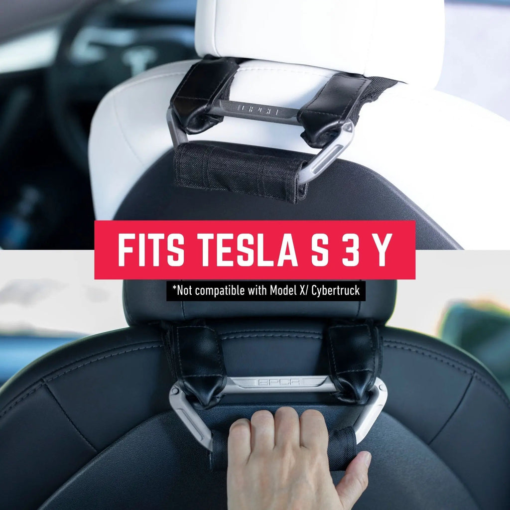 Back Grip PRO Headrest Handles for TESLA S/ 3/ Y — view 2