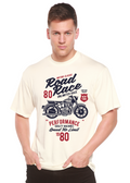 Spun Bamboo Road Race Motorcycles Spun Bamboo® Men's Bamboo Viscose/Organic Cotton Short Sleeve Graphic T-Shirt — main produc