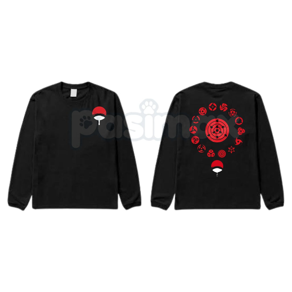 Pasimax Limited Uchiha Clan Sharingan Eyes – Naruto Shippuden Hoodie, T-Shirt & Sweatshirt Merch — lifestyle context