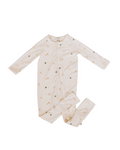 Dear Hayden Tencel Lyocell Footy Pajamas — lifestyle context
