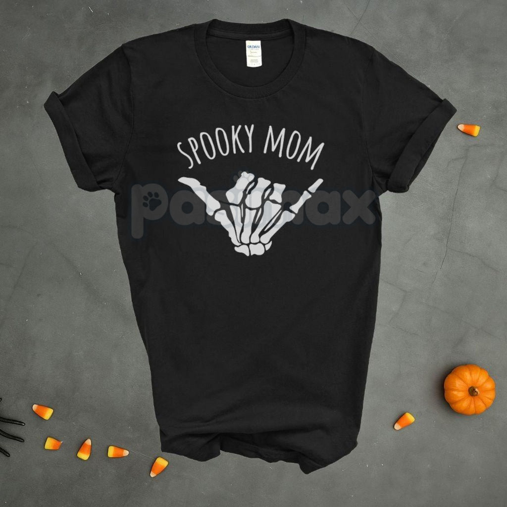 Pasimax Spooky Halloween Matching Family Shirts — in-use photo