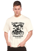 Spun Bamboo The Legend of Speed Spun Bamboo® Men's Bamboo Viscose/Organic Cotton Short Sleeve Graphic T-Shirt — main product 