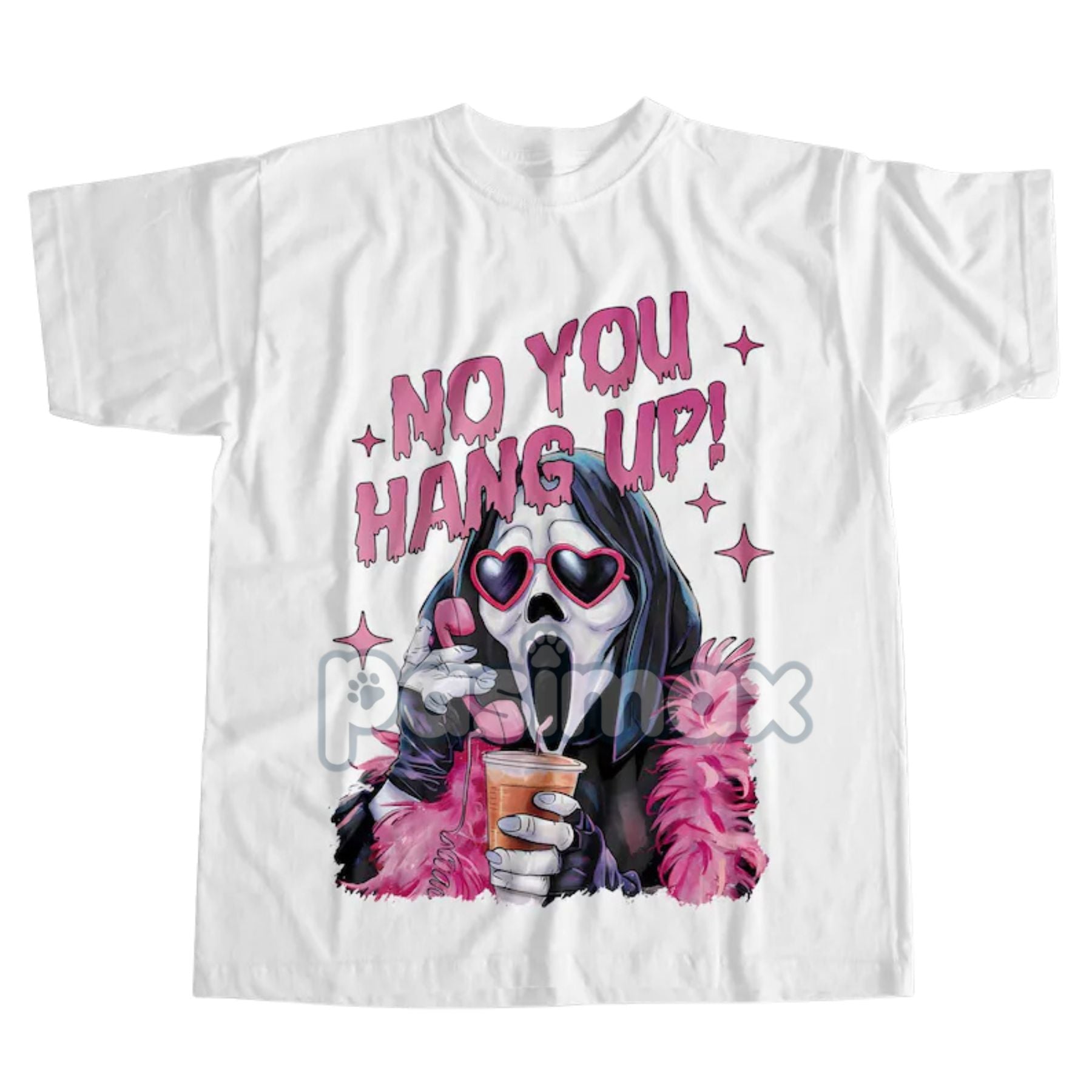 Pasimax Halloween Horror Anime T-Shirt — color detail