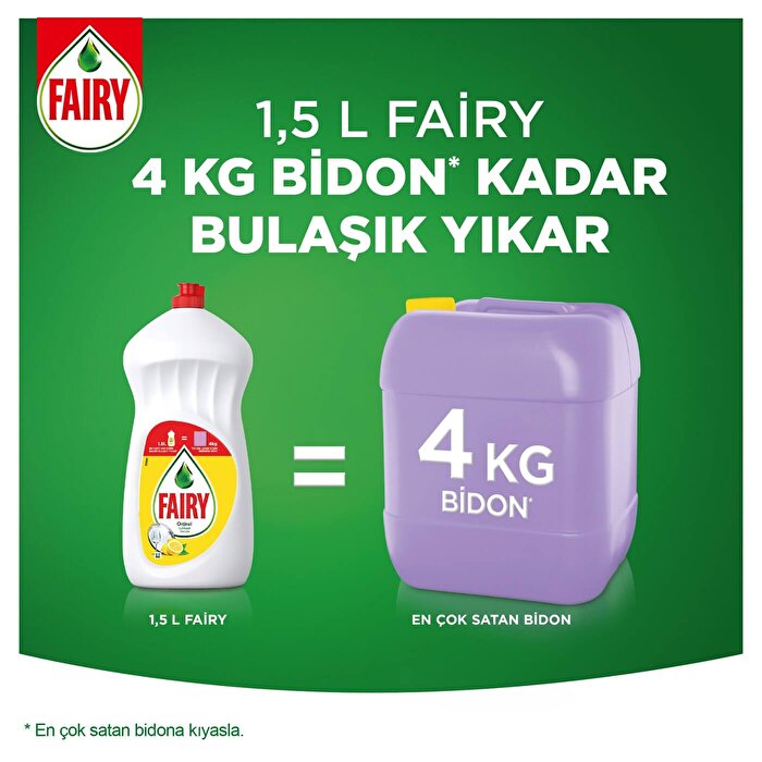 Fairy Dishwashing Liquid - Lemon Scent | 18 Fl Oz