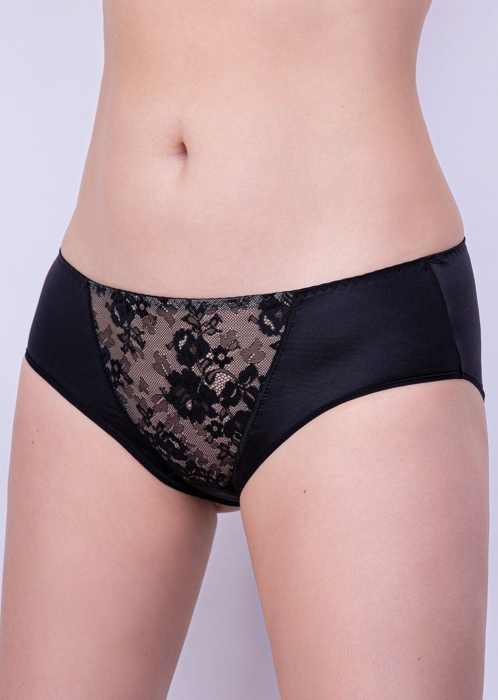 TheRanok.com Panties Milavitsa 257180 - Medium-Waisted Culottes — fabric or material detail