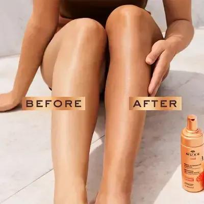 Nuxe Sun: Hydrating Self-Tanning Mousse for a Natural Bronze Glow | Moisturizing Sunless Tanner, Paraben-Free, 5.07 fl oz