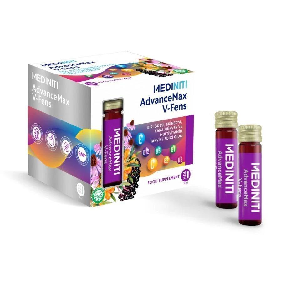 Advancemax V-Fens: 20 x 10ml Bottles - Your Convenient Daily Health & Beauty Boost.