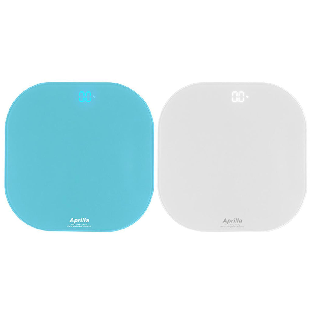 Aprilla High-Precision Digital Bathroom Scale ABS-1029 - Accurate Weight Measurement with Tempered Glass