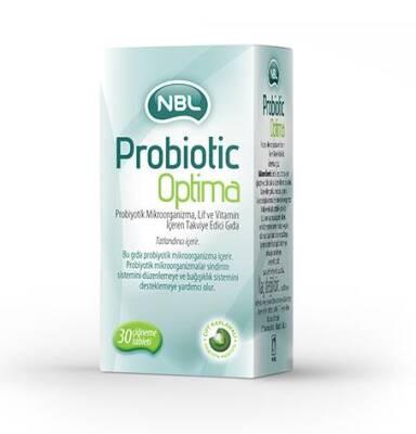 Nbl Probiotic Optima - Dietary Supplement | 30 Tablets