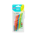 Tepe Interdental Brush: 6-Pack Mixed Colors - Clean Between Teeth, Prevent Gum Disease & Tooth Decay, Orthodontic Brush