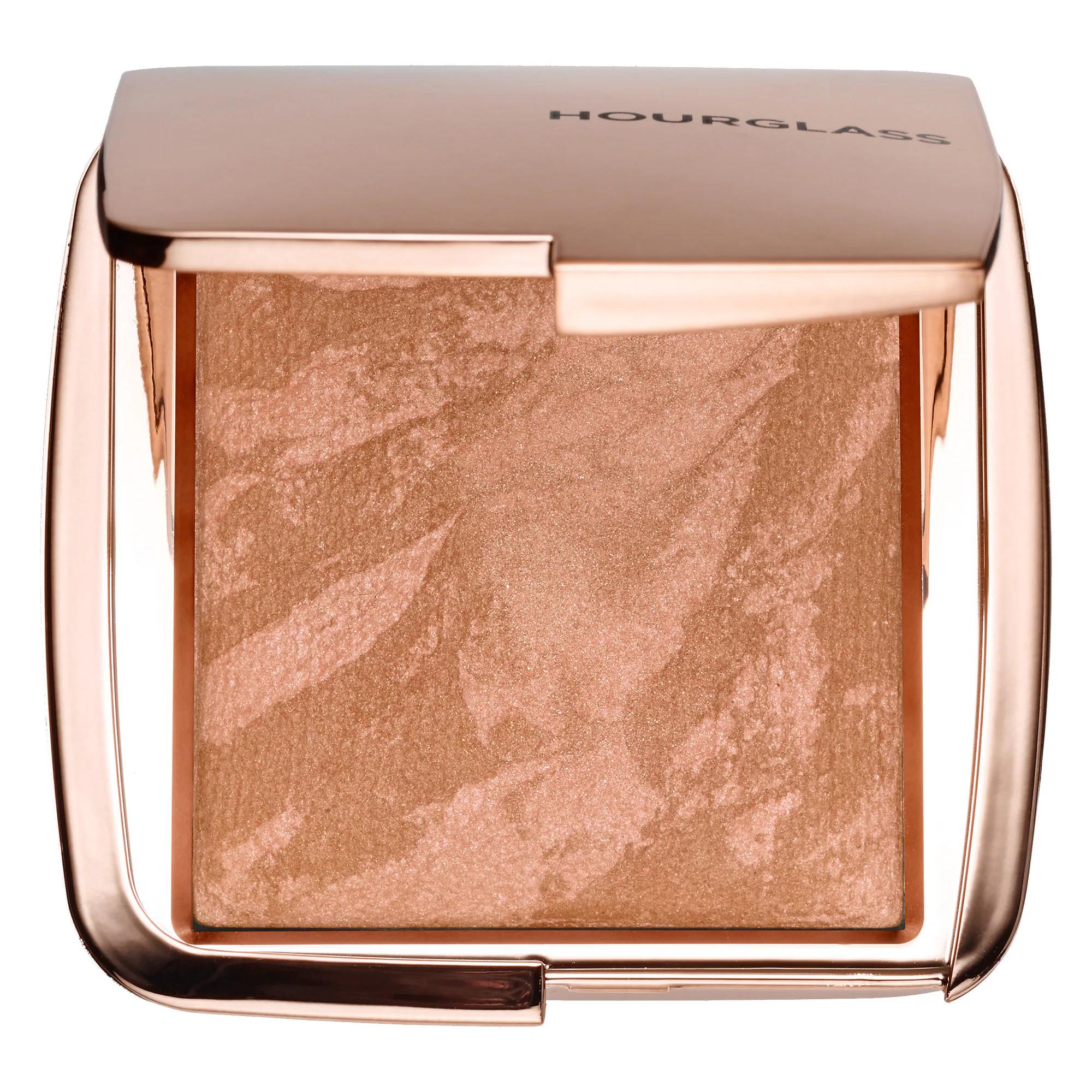 Hourglass Mini Ambient Lighting Bronzer: Achieve a Radiant Sunkissed Glow, Travel-Friendly & Vegan