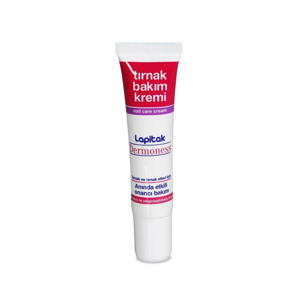 Lapitak Dermoness Nail Care Cream 15ml - Nourishing Cuticle & Nail Moisturizer with Vitamin E