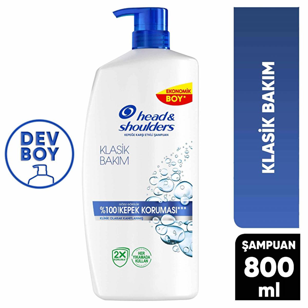 Head & Shoulders Classic Clean Anti-Dandruff Shampoo - 27 fl oz - Itchy Scalp Relief, All Hair Types, Daily Use, pH Balanced