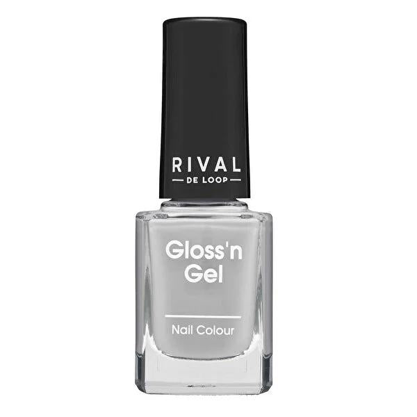 Rival de Loop Gloss'n Gel Nail Polish No.07 - Long Lasting Nail Gloss with High Coverage & Glossy Finish